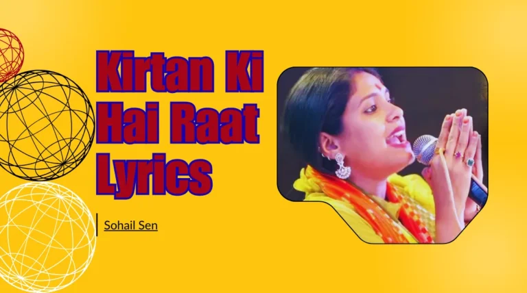 Kirtan Ki Hai Raat Lyrics song image