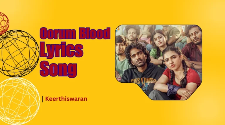 Oorum Blood Lyrics Song Image Download