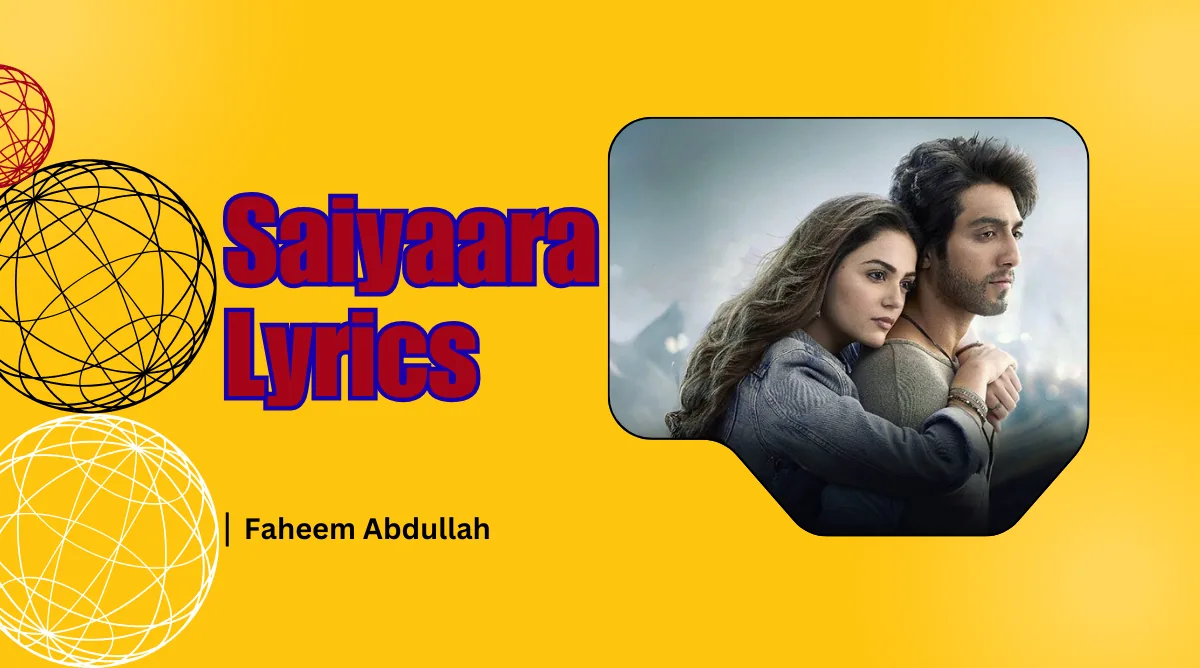 Saiyaara Lyrics song image
