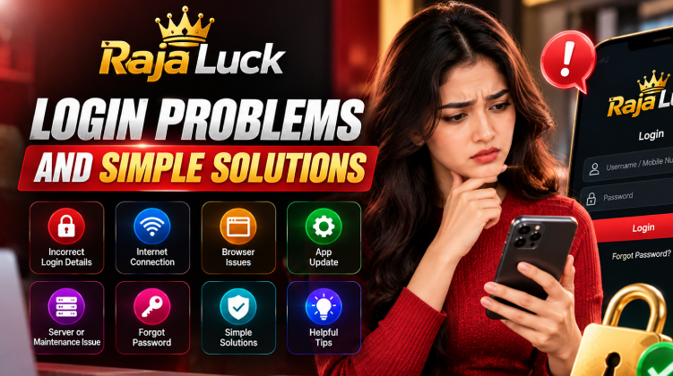Raja Luck Login Problems and Simple Solutions