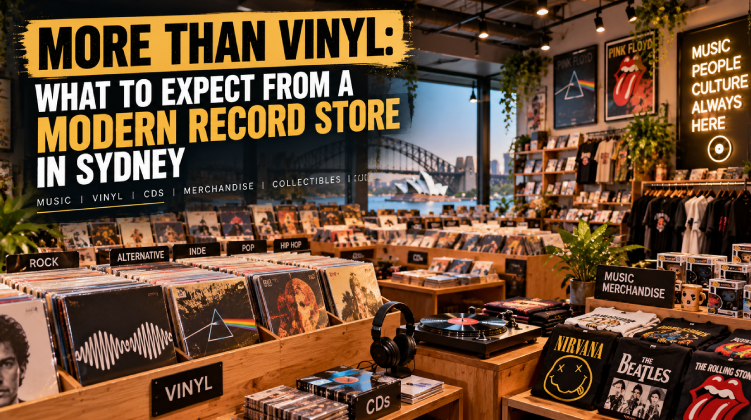 What To Expect From A Modern Record Store In Sydney